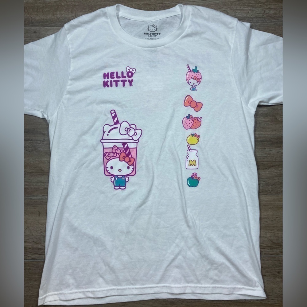 Hello Kitty Milkshake T-shirt NEW